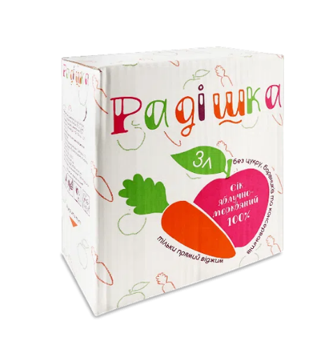 Сік РАДІШКА 3 л яблучно-морквяний